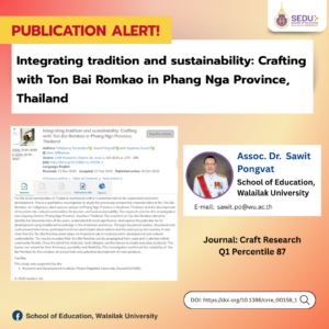 Research Spotlight: Integrating Tradition and Sustainability through Local Craft in Phang Nga, Thailand
